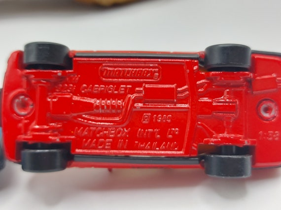 2 Vintage 1985 Matchbox BMW 323i Cabriolet Diecast Cars - Etsy