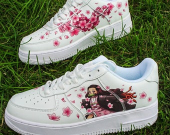 Air Force 1 Inspired Shoes (NOT AF1), Perfect Anime Sneakers Low Tops for Anime Fans, Birthday gifts, anime decoration and anime style