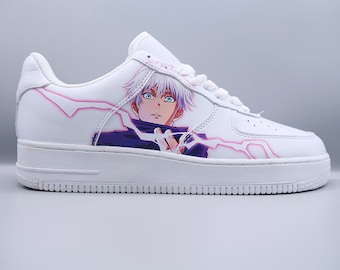 Chaussures inspirées de l'Air Force 1 (PAS AF1), baskets basses parfaites pour les fans d'anime, cadeaux d'anniversaire, décoration d'anime et style anime