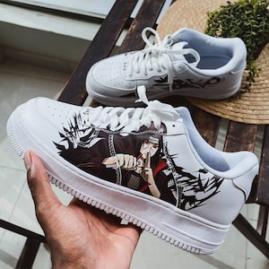 Air Force 1 Inspired Shoes (NOT AF1), Perfect Anime Sneakers Low Tops for Anime Fans, Birthday gifts, anime decoration and anime style