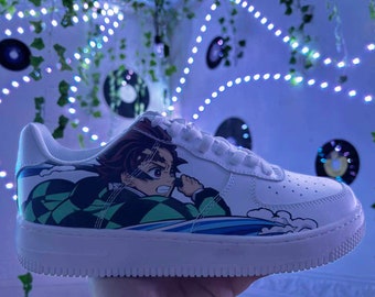 Air Force 1 Inspired Shoes (NOT AF1), Perfect Anime Sneakers Low Tops for Anime Fans, Birthday gifts, anime decoration and anime style