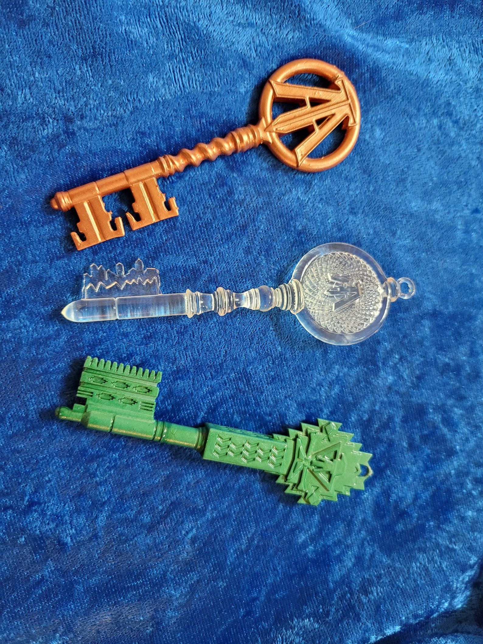 The Three Keys from Ready Player One Etsy