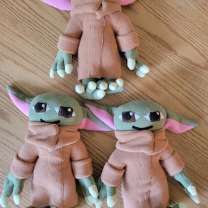 El peluche mandaloriano Grogu