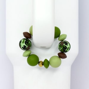 Bedel groen gecamoufleerd handvat