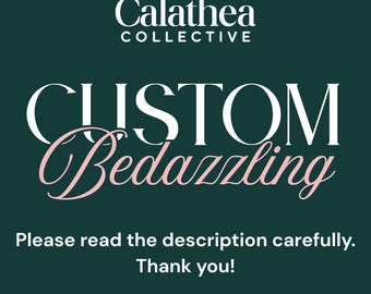 Custom Bag Logo Bedazzling – Send Your Item & Get It Bedazzled