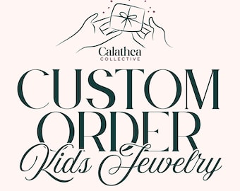 Custom Kids Jewelry - Personalized Necklace or Bracelet