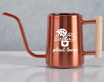 Personalized Watering Can Gift for Plant Lover with 8 Color Options