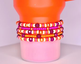 Sunset Vibes Bracelet Stack - 5 Piece Set