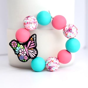 Butterfly Tumbler Handle Charm