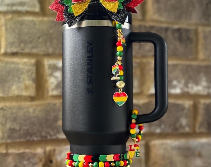 Juneteenth Tumbler Accessory Set