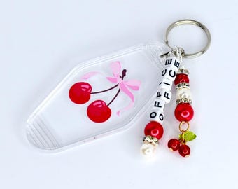 Cherry Pop Motel Keychain