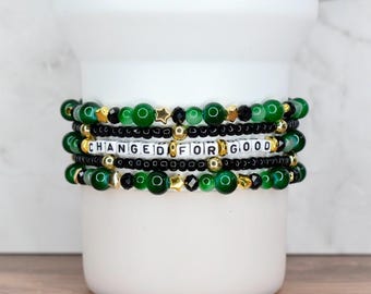 Changed For Good Bracelet Stack - Customizable 5 Piece Set