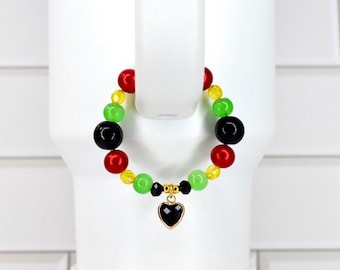 Black History Celebration Tumbler Handle Bracelet