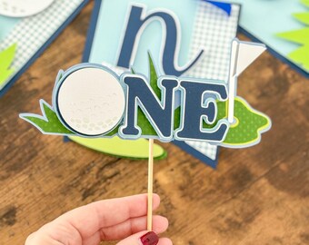 Hole in One Birthday, Golf First Birthday, 1st Birthday Golf Decor, Golf Birthday Banner, First Partee Decor, Golf theme birthday decor