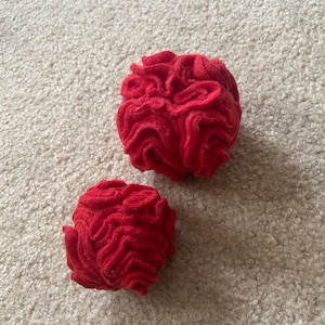 Red Snuffle Treat Ball