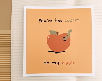 You're the Worm to My Apple Prints~