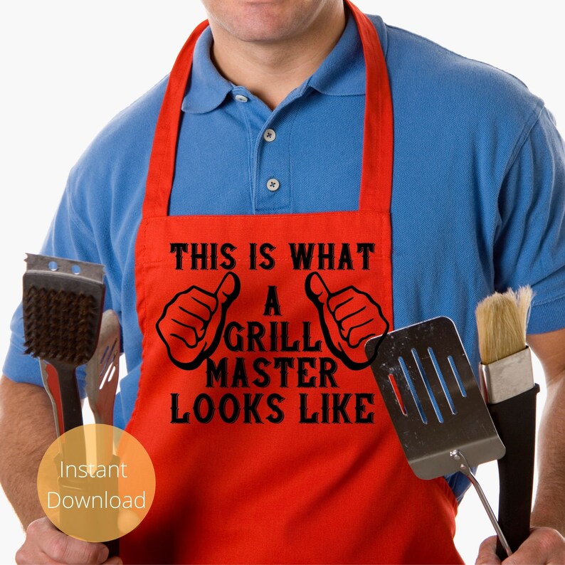 Grill Master SVG BBQ SVG Grilling Svg Grill Svg Grill Etsy