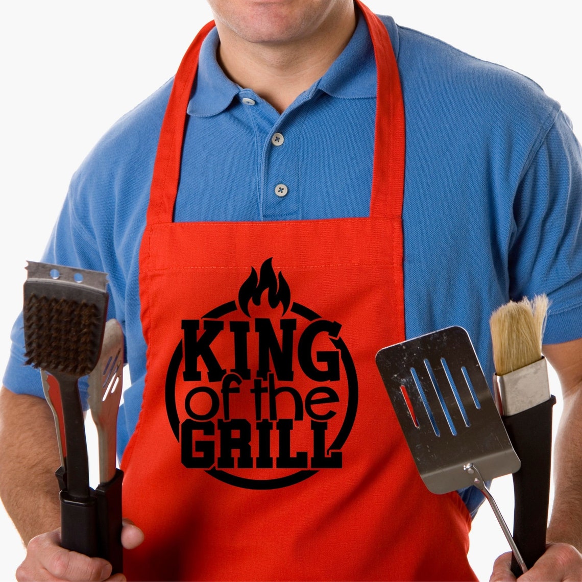King of the Grill SVG BBQ SVG Grilling Svg Grill Svg - Etsy