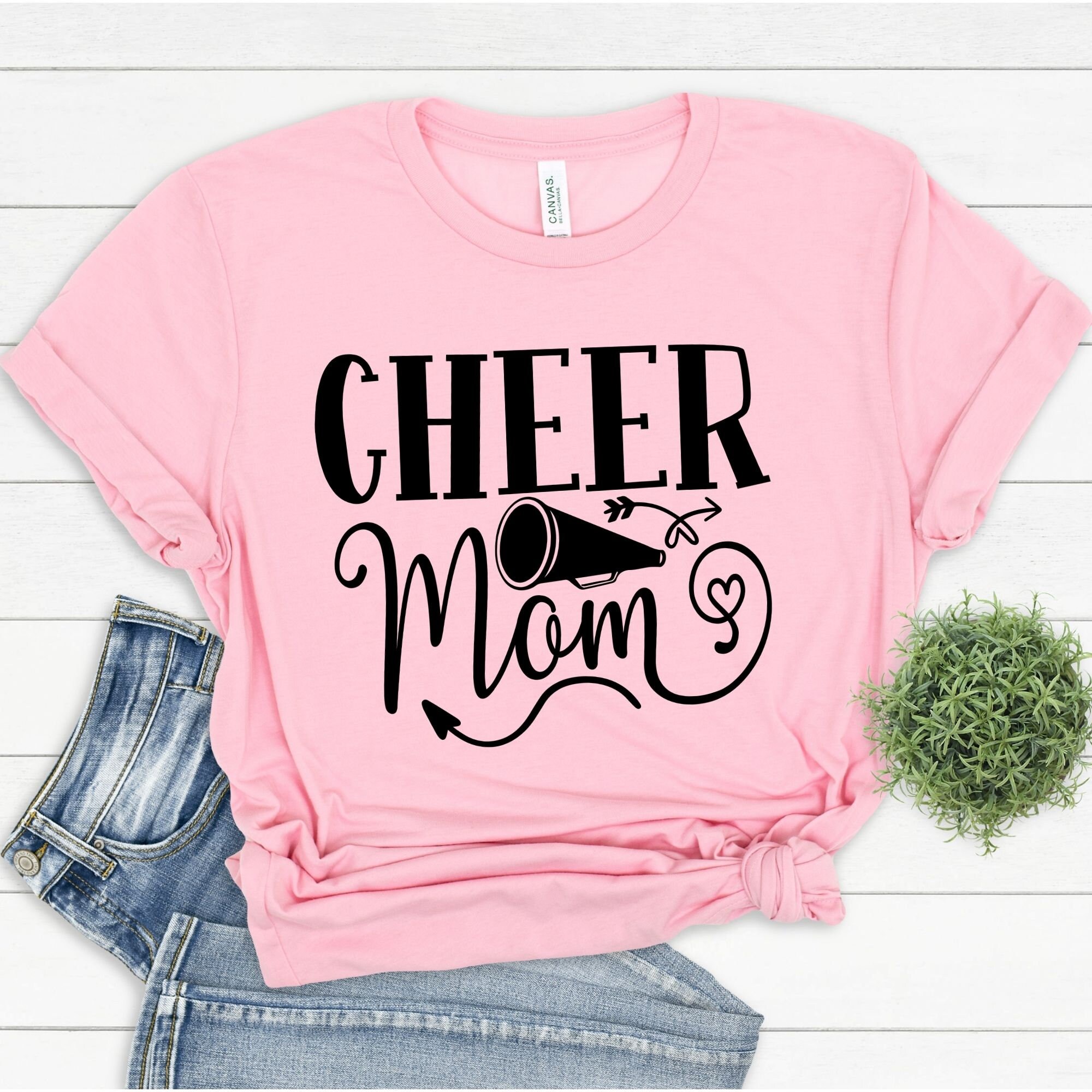 Cheer Mom SVG Cheer Mom Shirt Cheer SVG Cheer Mom Cheer Etsy UK