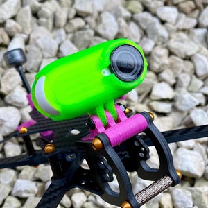 Ummagawd 2Fiddy Montaje ajustable para GoPro Lite Insta360 go 2 Insta360 smo 4K fpv
