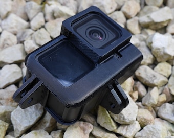 3DPOWER Universal Gopro Hero 5 6 7 8 9 10 FPV Case w / ND filter Slot Vertical Horizontal portrait landscape pour Stock GoPro