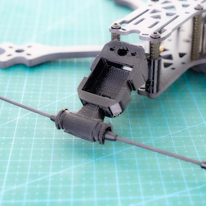 3DPOWER FPV TBS Source One V3 V4 V5 gps sma Immortal-T Mount TPU Teile (Frame auswählen)