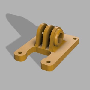 Stock GoPro Mounting Adjustable Base for  Lumenier QAV-R 2 TPU parts