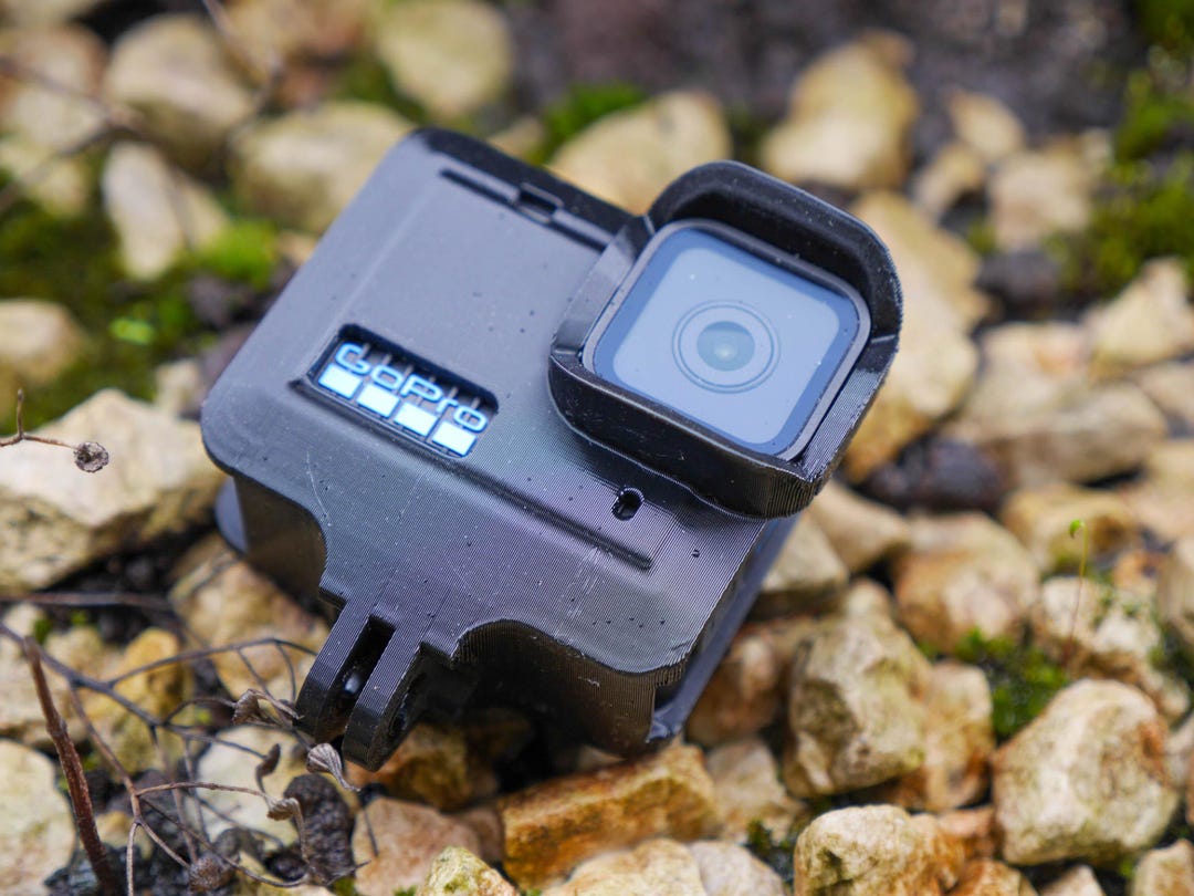 3DPOWER Universal FPV Case Horizontal Landscape for Stock Gopro Hero 4K ...