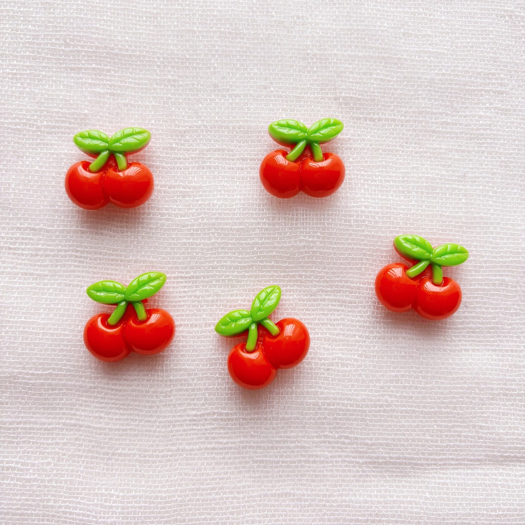 Cherry - Handmade Felt Magnet