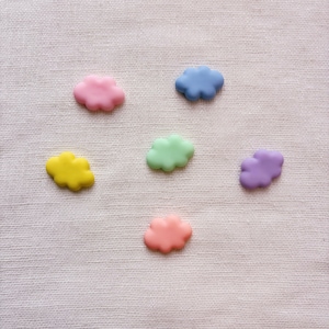 Cloud Magnet Set, Quirky Magents, Refrigerator magnets, Funky Magnets, Gag Gift, Cute Magnets, Weird, Colorful, Weather Magnets, Funny