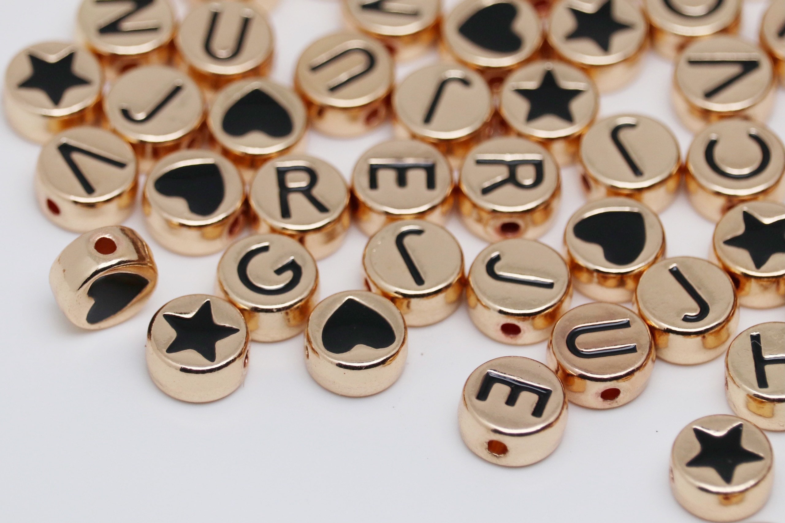 Enamel Gold Alphabet Letter Beads, Symbol Beads 1 Pc,letter Beads for  Bracelets, Gold Letter Beads Bulk, Gold Letter Beads for Sale -  Israel