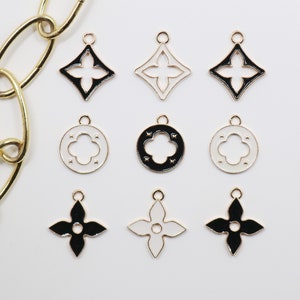 LV Designer Charm Earrings