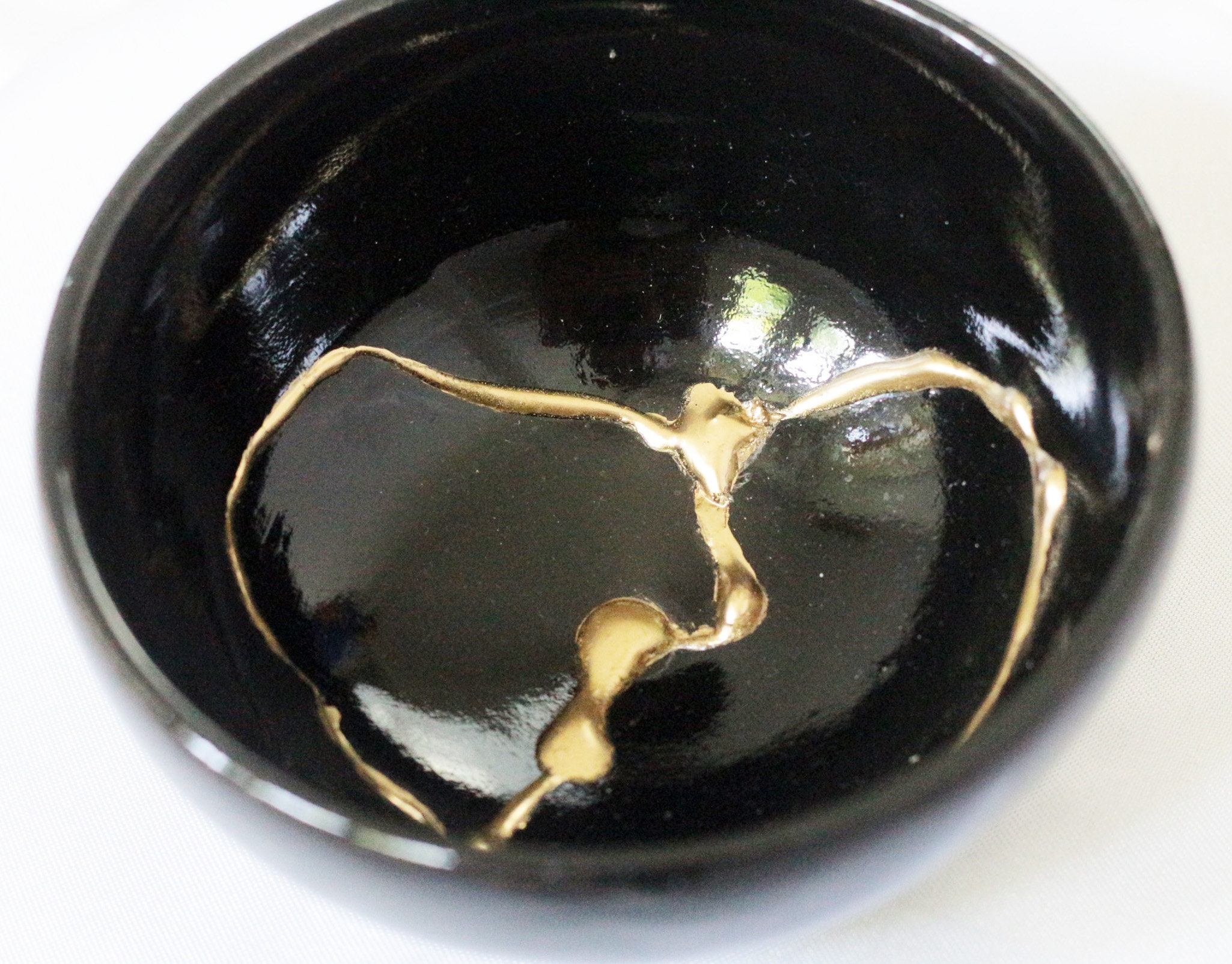 Kintsugi Bowl Wabi Sabi Japanese Ceramic Etsy