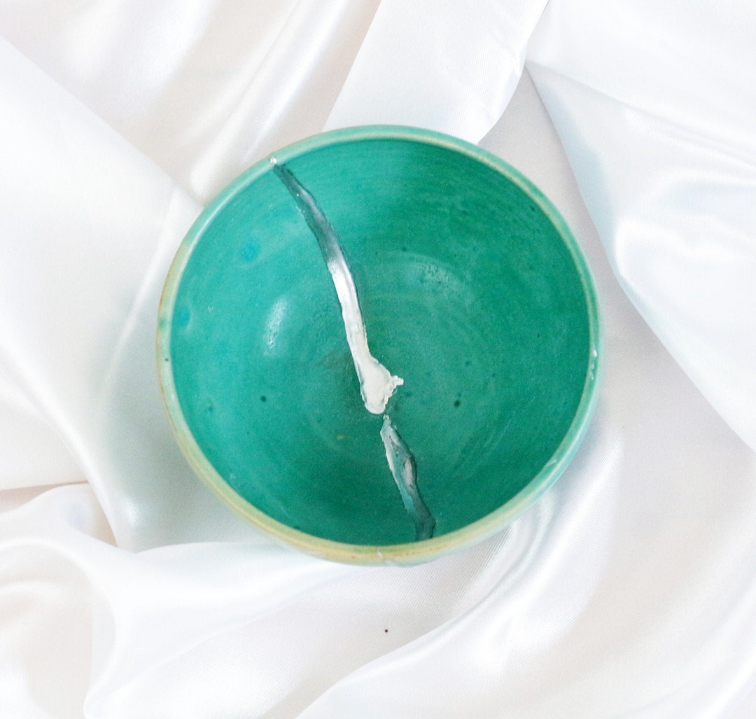 Kintsugi Wabi Sabi Japanese Ceramic Turquoise, Etsy UK