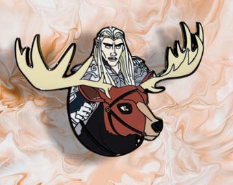 Thrandaddy on Elk Fantasy Pin | Lord of the Rings | The Hobbit