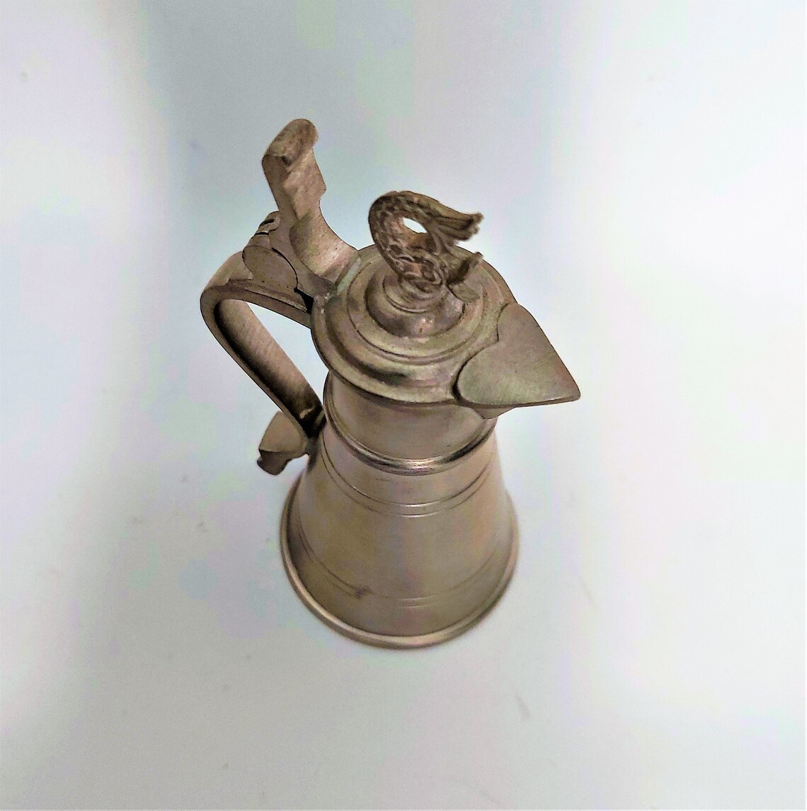 Antique Fein Zinn 95 Etain Fin/Pewter Pitcher Jug Etsy