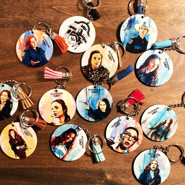 Wynonna Earp Keyrings | Quotes Collection | Coat of Arms | Wynonna Earp Keychain