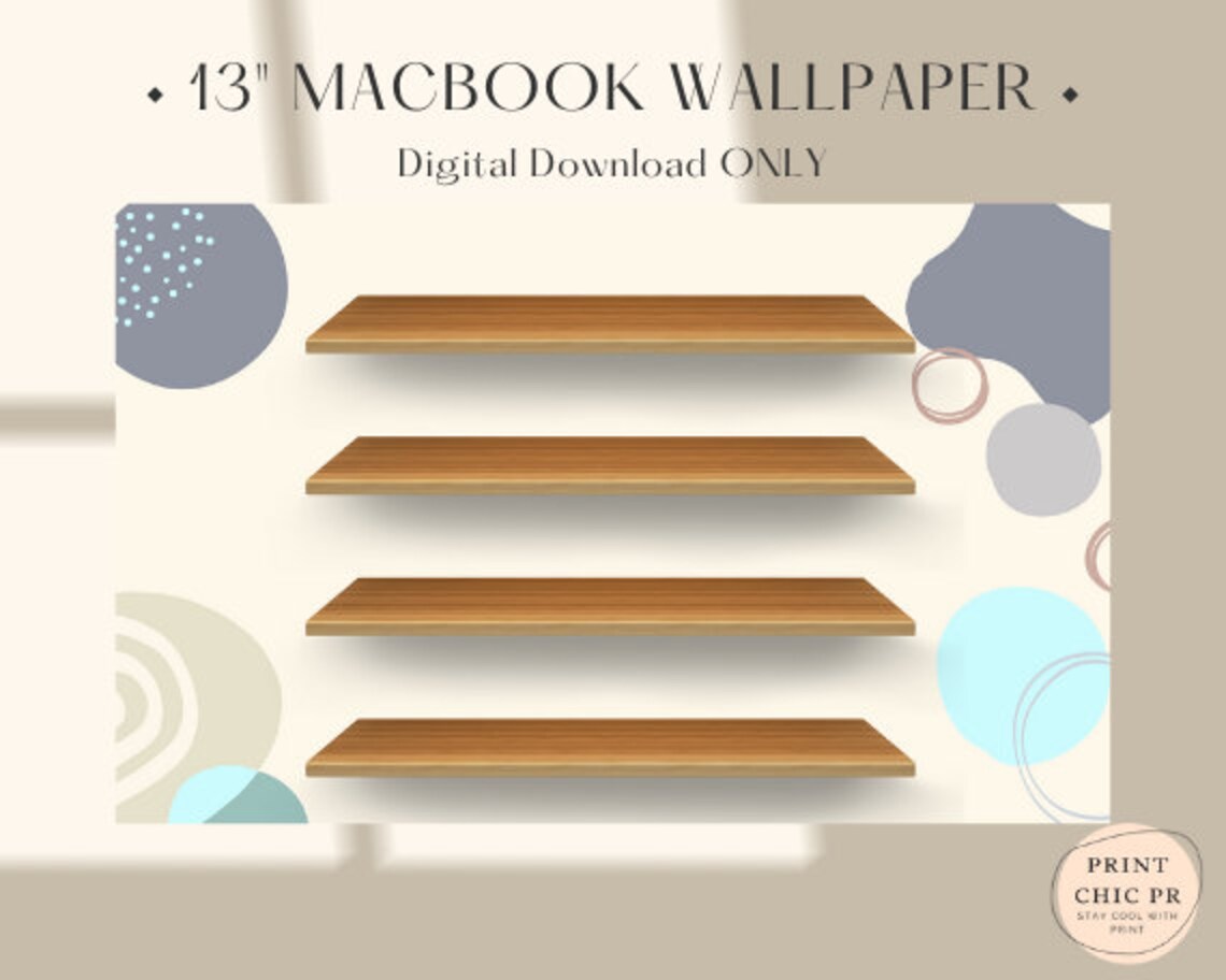 Shelf MacBook Wallpaper MacBook Air Wallpaper MacBook Pro Etsy