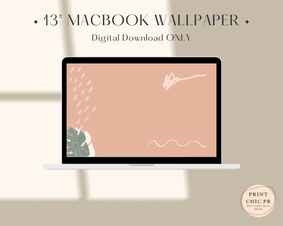 Simple Pink Wallpaper Macbook Air Wallpaper Simple Pink Etsy Ireland