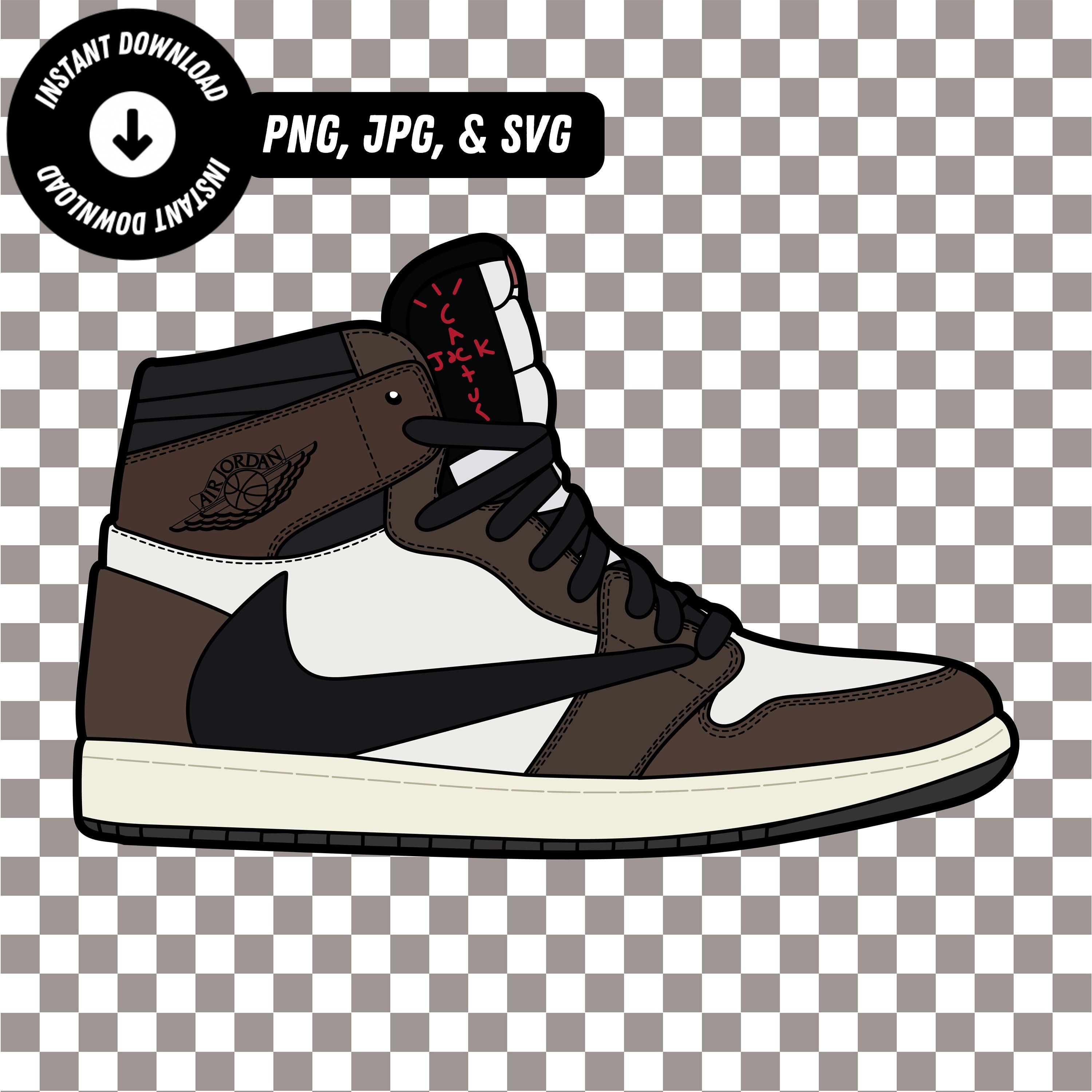 air jordan travis scott png