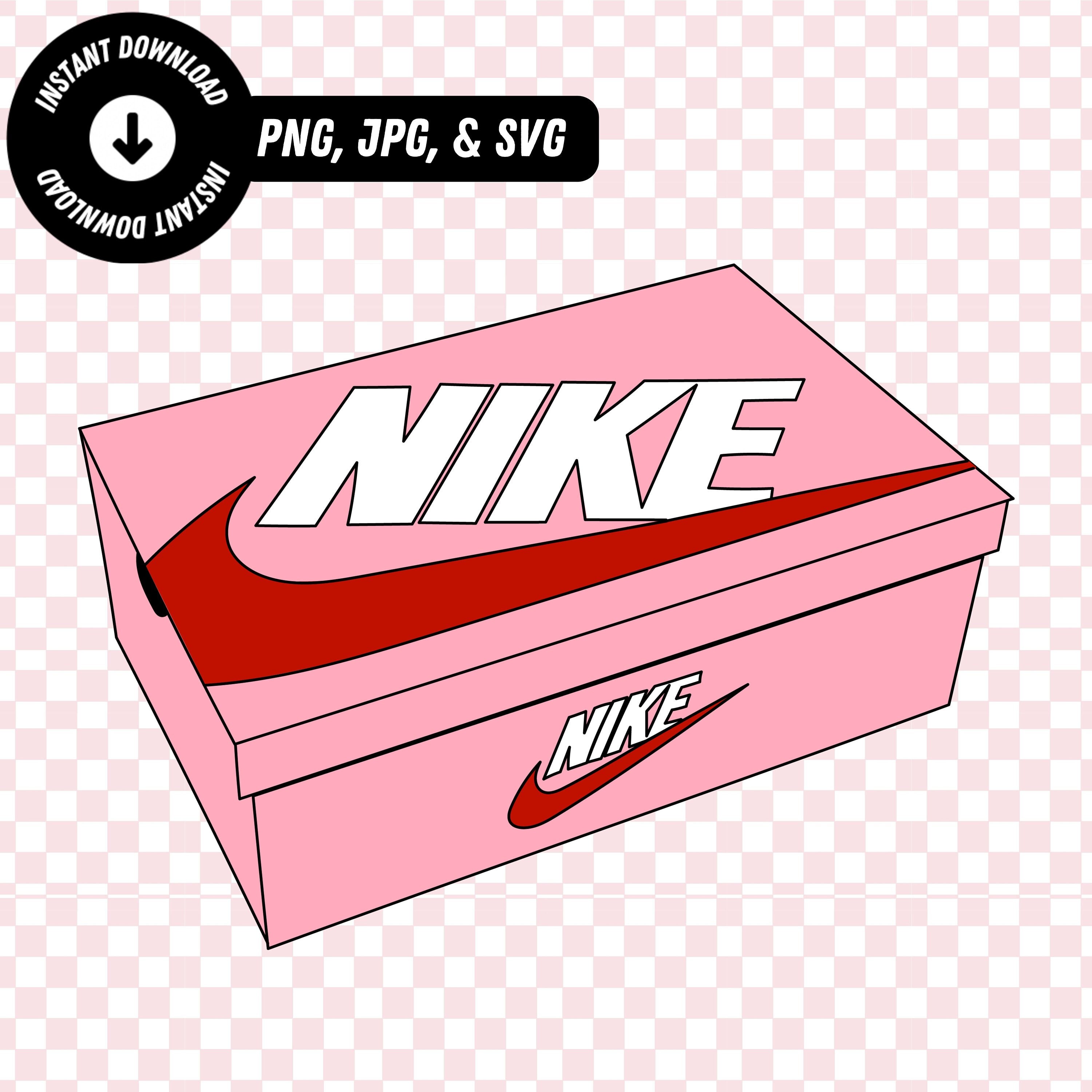 Nike Box Logo - Etsy