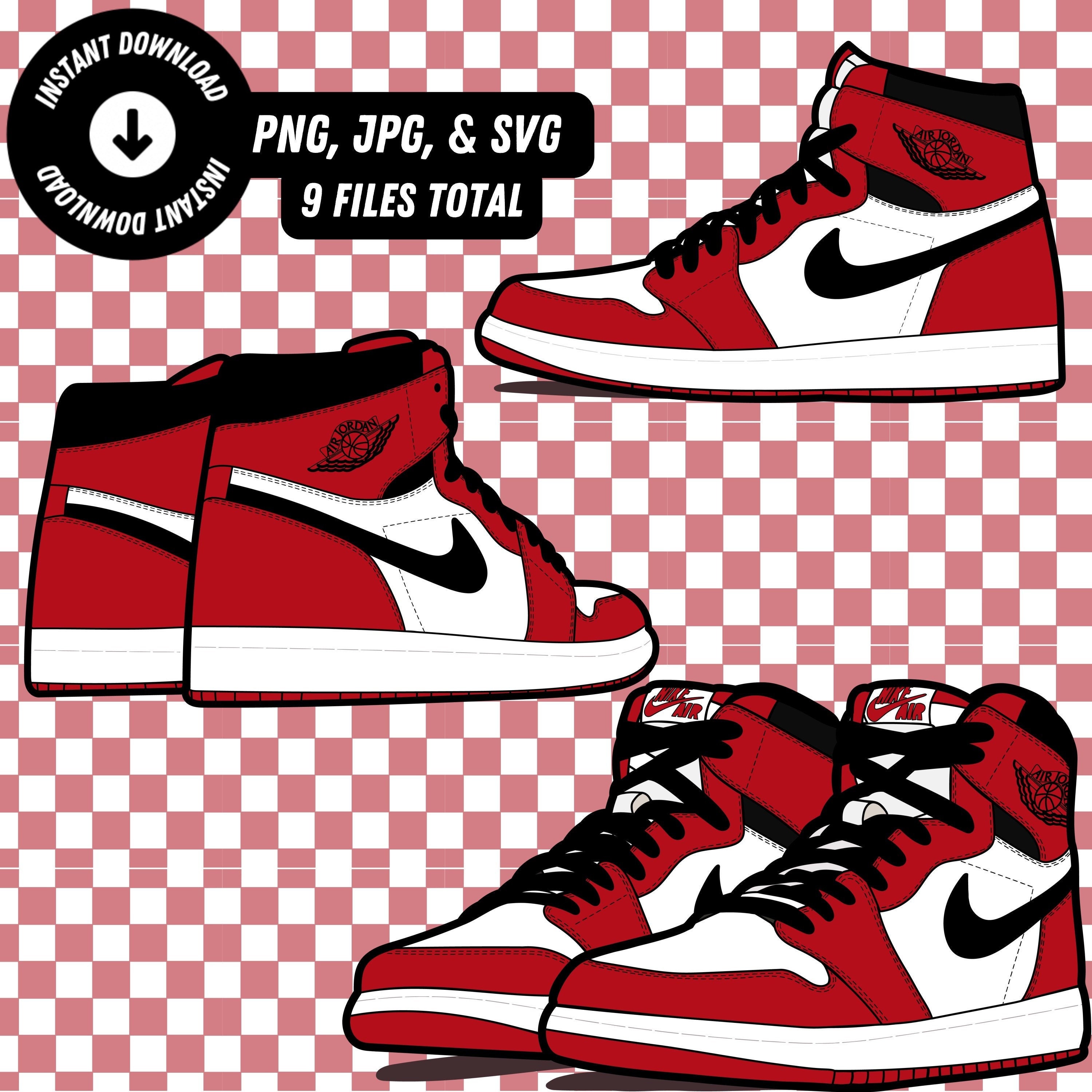 jordan 1 chicago cartoon