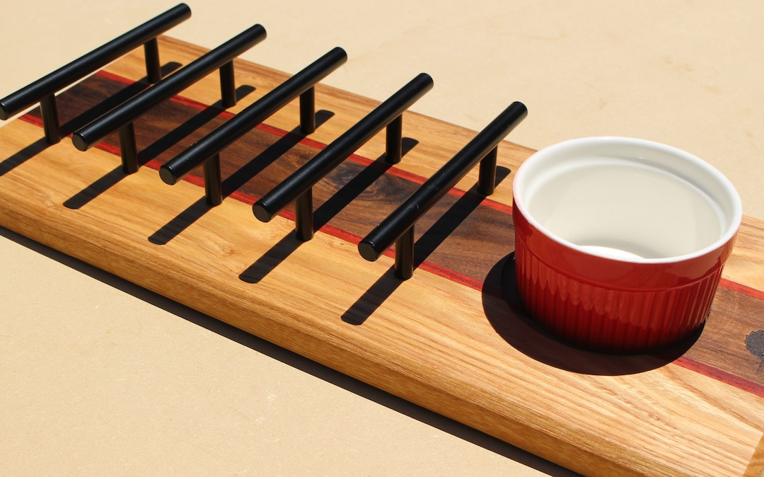 Taco Serving Tray W/bowl Etsy