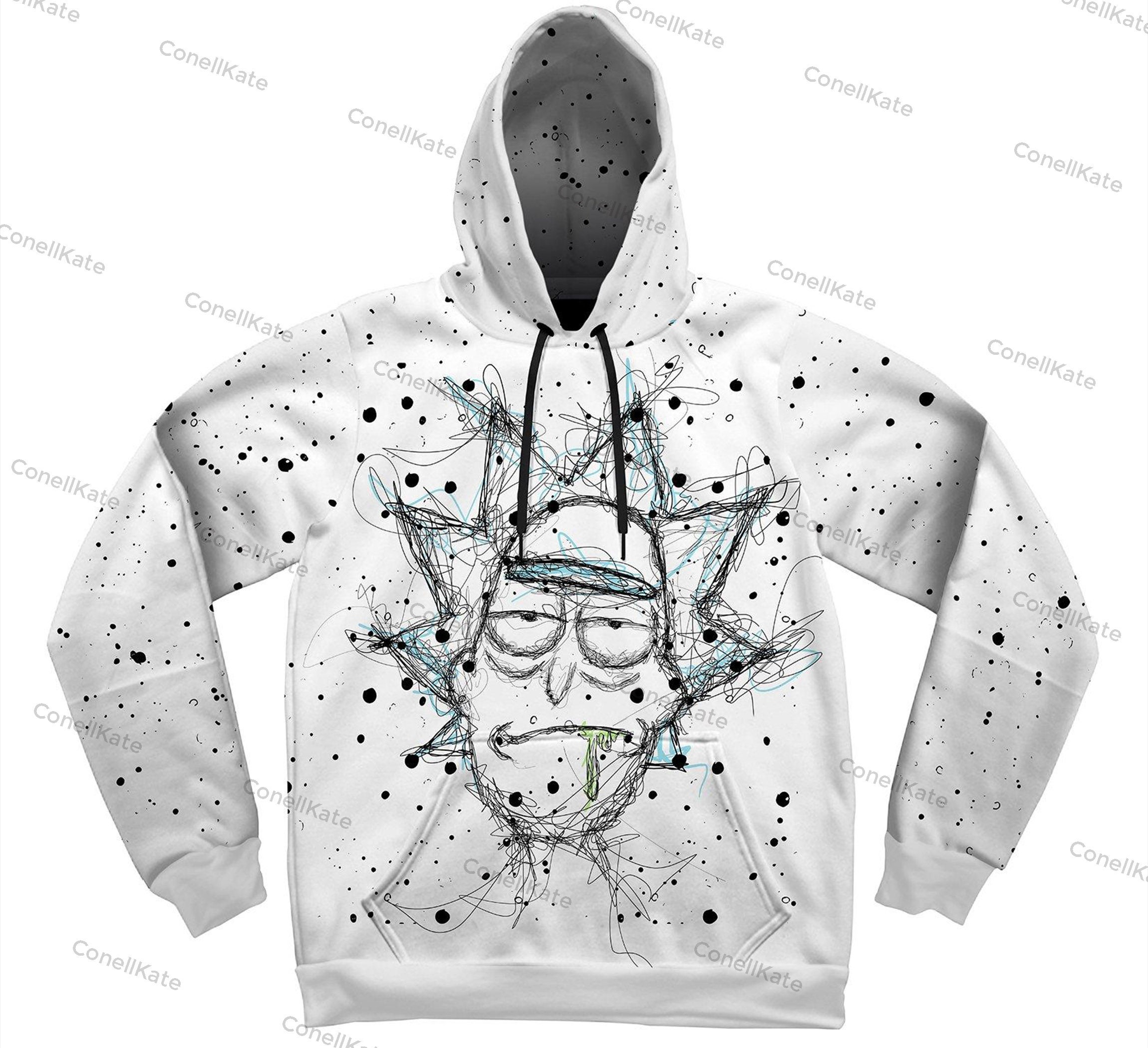 Rick and Morty Hoodie - Etsy Australia
