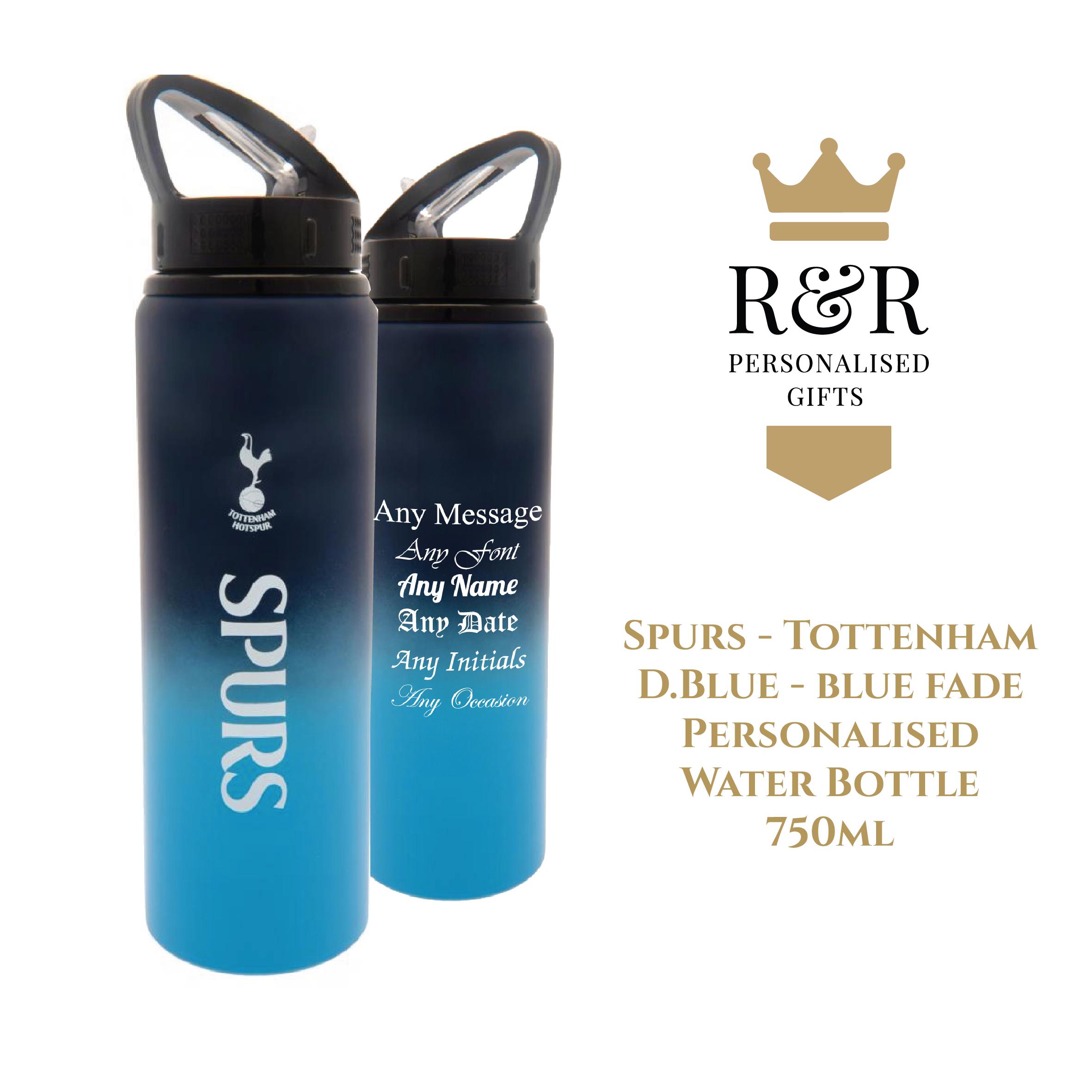 Gourde Métal Chelsea FC 500ml Personnalisée - Neuf - Cadeau Fan Foot