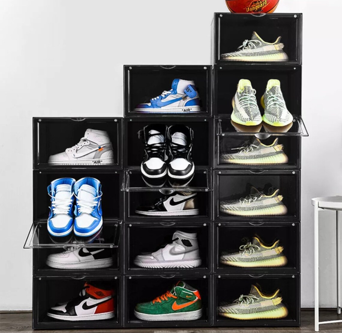 12 Pack Shoe Storage Box Drop Side/front Sneaker Etsy