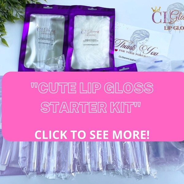 Lipgloss Business Starter Kit Etsy