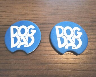 Dog Dad Car Coasters