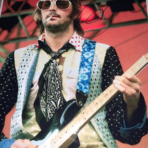 Eric Clapton Cream Signed Autographed 8x10 Photo w/COA