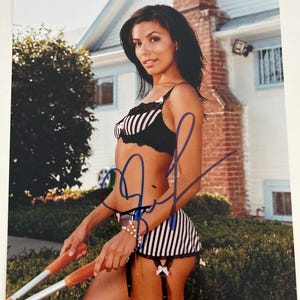 Eva Longoria Signed 8x10 Picture autographed Photo + COA